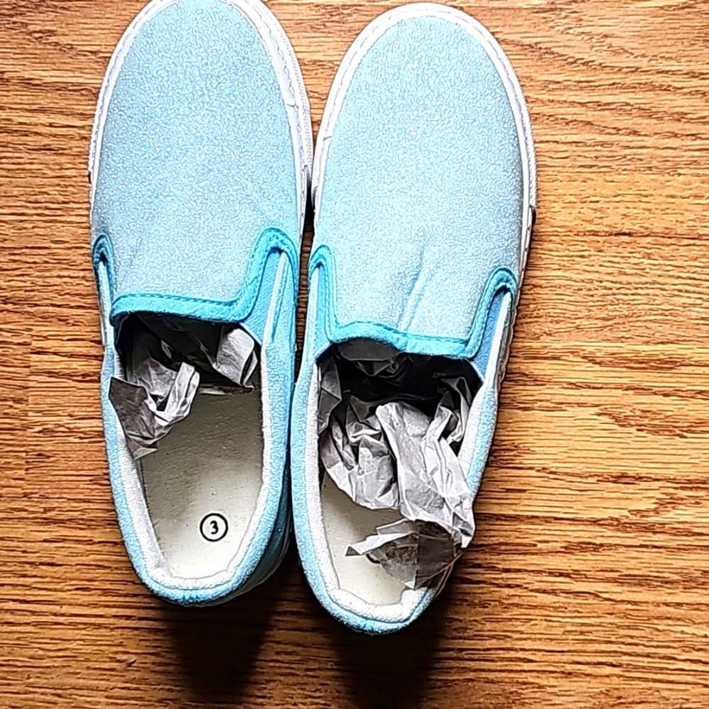 Girls sparkle glitter sneakers